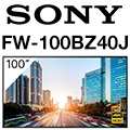 Test 100" 4K HDR Sony FW-100BZ40J
