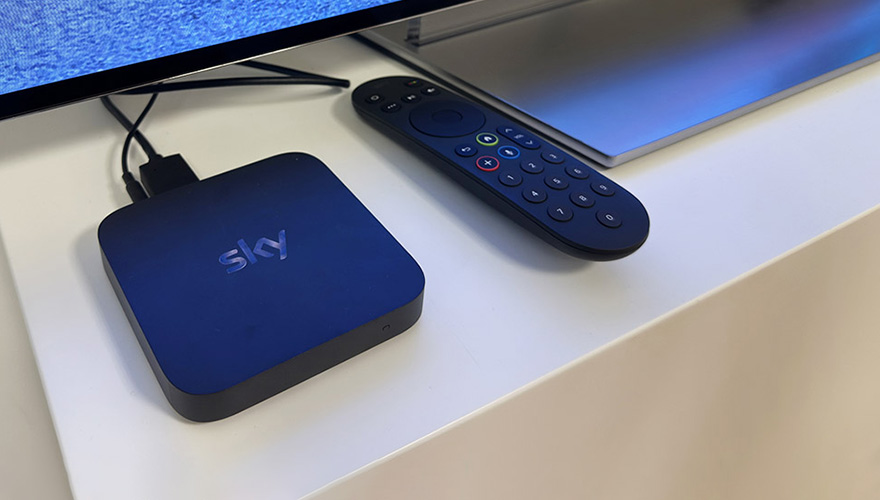 Sky Stream: la prova del box in 4K senza parabola
