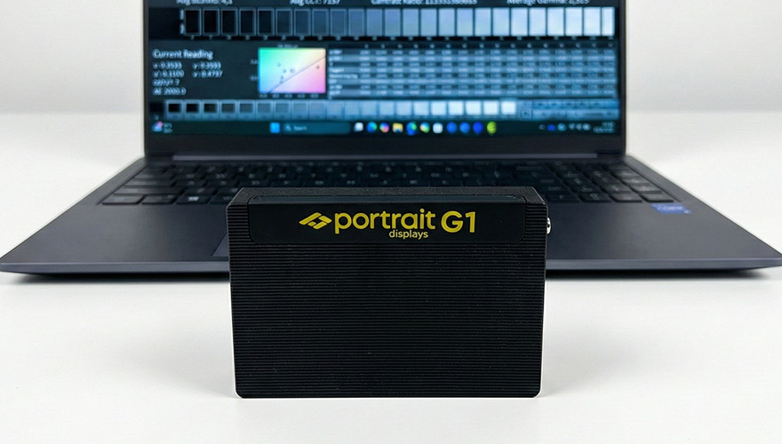 Test Portrait Displays G1: il generatore di segnale accessibile