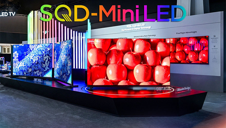 TV TCL 2026: arrivano gli SQD-Mini LED e i Mini LED RGB fino a 115 pollici