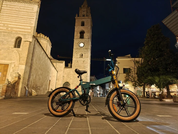 Fiido M1 Pro fotografata nel corso del test