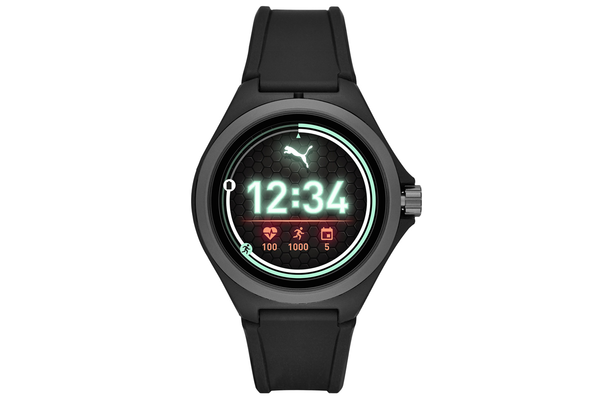 puma smartwatch white