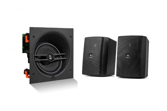 JBL Backcan Per Montaggio A Soffitto - Professionale Per Altoparlanti CSS8008 E CSS8018, Profondità 108mm, Diametro 334mm, Confezione Da 6 - 2