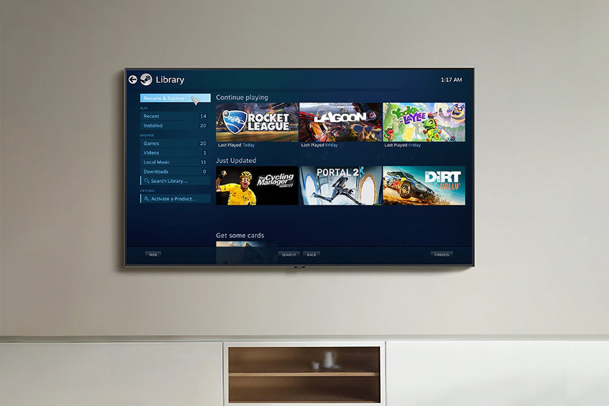 Steam tv